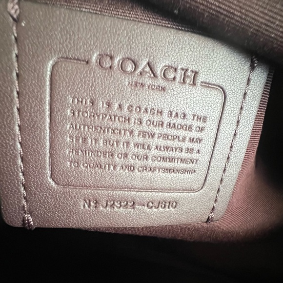 Coach Rowan Satchel with Diamond Quilting with Wallet - Picture 3 of 15